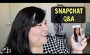 Snapchat Q&A | ImFashionablyLate