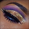 Gold cut crease 