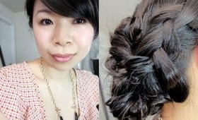 Bridal Hair Tutorial: Dutch Loop Updo