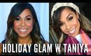 Holiday Glam Makeup with TV Personality Taniya Nayak | mathias4makeup