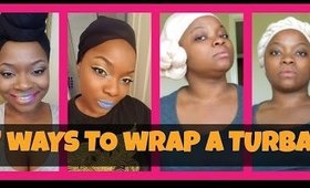 7 WAYS TO WEAR A TURBAN