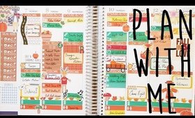 Plan with Me | Oh, Hello October Sub. Autumn Layout