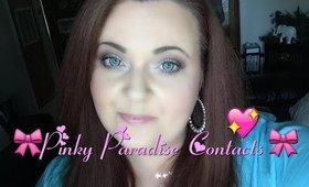 Pinky Paradise Contacts! WOW!!