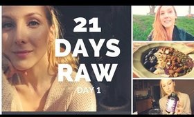 21 Days Raw: Day 1 | What I eat | Beltane | Intentions