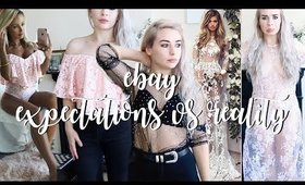 TRYING CLOTHES I BOUGHT ON EBAY, UNDER £9! Hit or Miss.