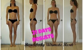 My Beachbody Ultimate Reset Results