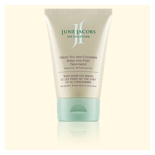 June Jacobs GREEN TEA AND CUCUMBER HAND AND FOOT TREATMENT