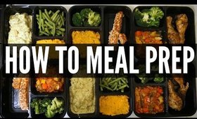 How To Meal Prep | MissBeautyAdikt