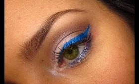 Electric Blue Eyemakeup Tutorial!