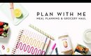 Plan With Me | Meal Planning & Grocery Haul (+ new Paula's Choice!)