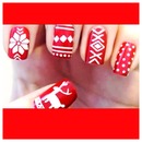 Beautiful Christmas nails