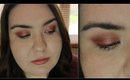 Smokey Copper Eyes Makeup Tutorial| MakeupByLaurenMarie
