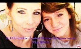 10,000 Subbie Contest Announcement With JENNA!