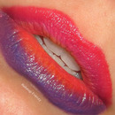 Sunset ombre lips