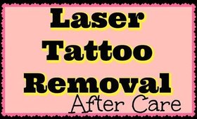 Laser Tattoo Removal Aftercare | What To Do? What's Normal?