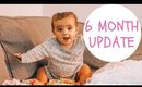 WHY I CANT BREASTFEED ANYMORE! | 6 MONTH OLD UPDATE