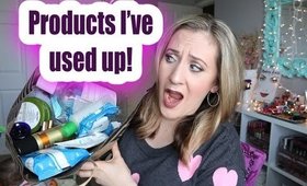 Lots of Product Empties! (Makeup, Skincare & Haircare)