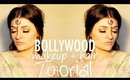 Bollywood inspired rani makeup +hairstyle