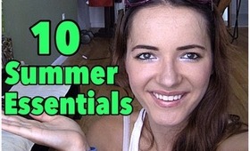 10 Summer Essential Products [NOT makeup]