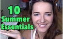 10 Summer Essential Products [NOT makeup]