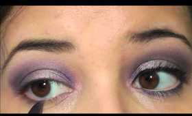 Stila In the Moment Purple Smokey Eye Tutorial