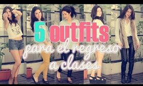 Outfits para la escuela/colegio - Regreso a clases! /Back to school outfits por Laura Agudelo