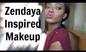 Valentine's Day Makeup Zendaya Inspired | Collab w _Serenebrownie