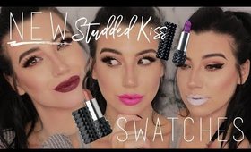 NEW & IMPROVED KAT VON D Studded Kiss Lipstick Swatches | MsQuinnFace