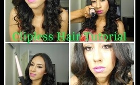 Clipless curler tutorial and review