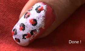 Very Easy Nail Design -nail art nail Design Beginners easy nail design home short / long nails
