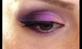 PURPLE EYESHADOW TUTORIAL