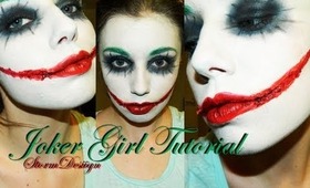 Joker Girl MakeUp Tutorial