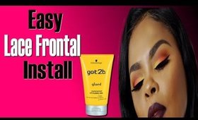 How To: Quick Lace Frontal Wig Install + got2b Gel