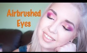 GRWM: Colourful Airbrushed Eyes Feat: Dinair Colair Collection