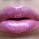 purple lip gloss