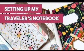 Setting Up My Traveler's Notebook