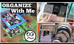 Massive Makeup Organization 2018 | Organize My Makeup WIth Me