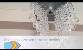 DIY - COMO FAZER UM LUSTRE