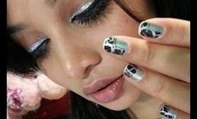Glitter makeup Tutorial for Holiday 2013