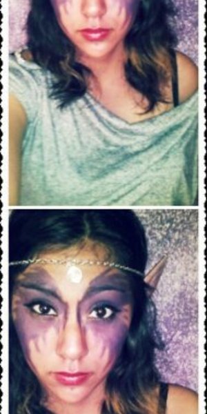 Night elf from World of warcraft