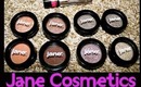 Jane Cosmetics Eyeshadow Review & Swatches