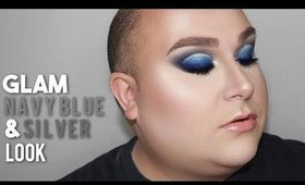 SILVER & NAVY BLUE CUT CREASE  |  jeanfrancoiscd