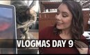 COMPUTER TROUBLE + SNOW | Vlogmas Day 9