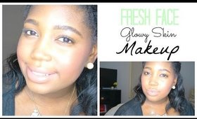 Fresh Face + Glowy Skin Makeup 2015 | Jessica Chanell