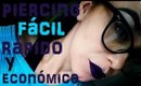 ★★PIERCING, FÁCIL, RÁPIDO Y ECONÓMICO 31-10-2016 ★★