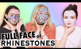 Full Face of RHINESTONES Challenge ft the Merrell Twins