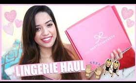 Valentine's Day Lingerie Haul Ft Pretty Secrets || Debasree Banerjee