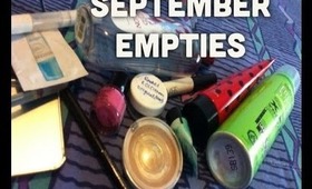 September Empties