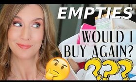 Beauty Empties 2020 | Products I've Used Up | Would I Repurchase?