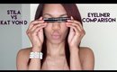 Stila vs. Kat Von D | Eyeliner Comparison